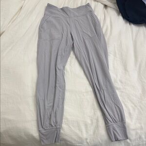 Light Gray/purple lululemon align jogger